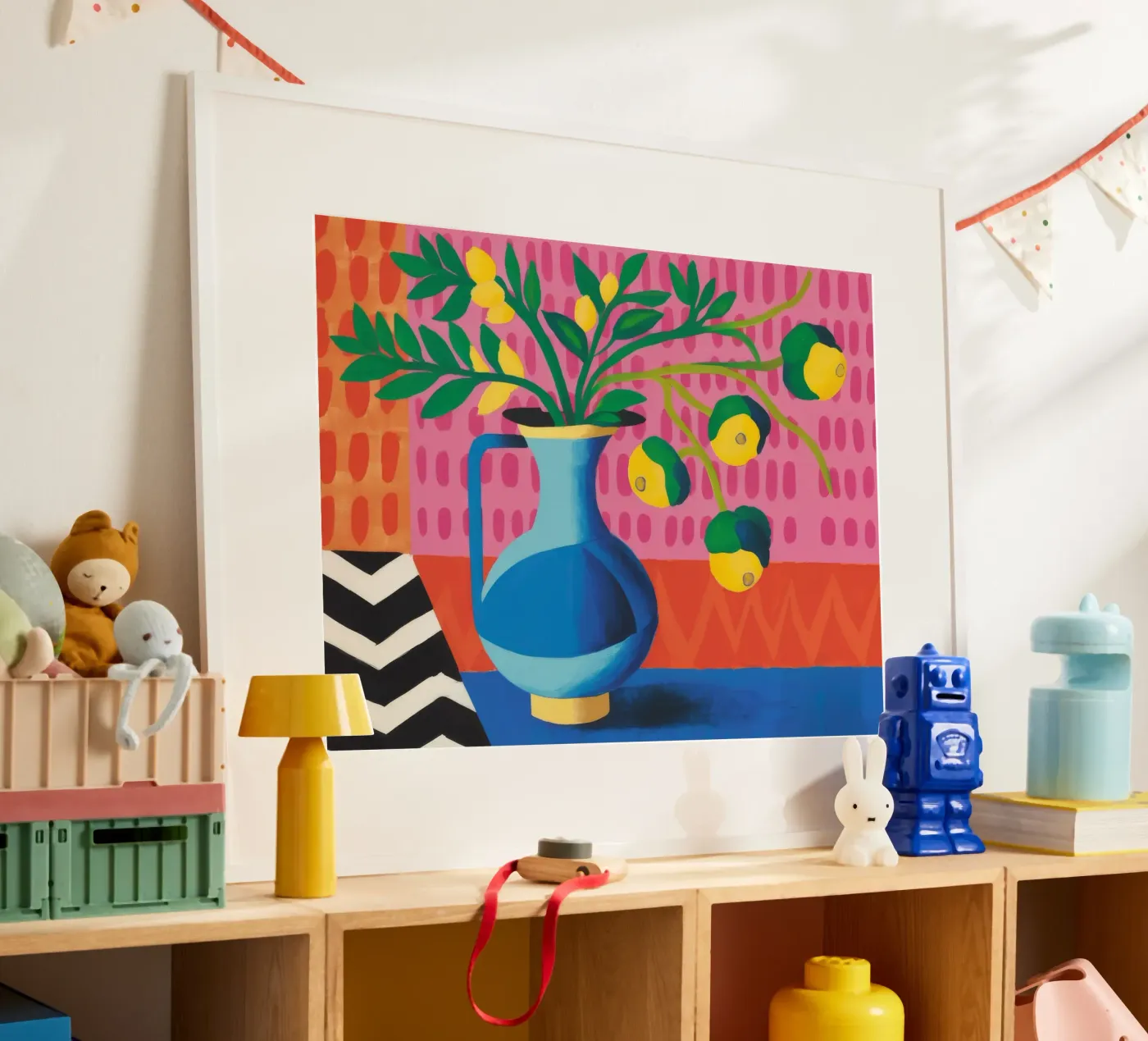 Zig Zag Bloom poster da Dawn Light