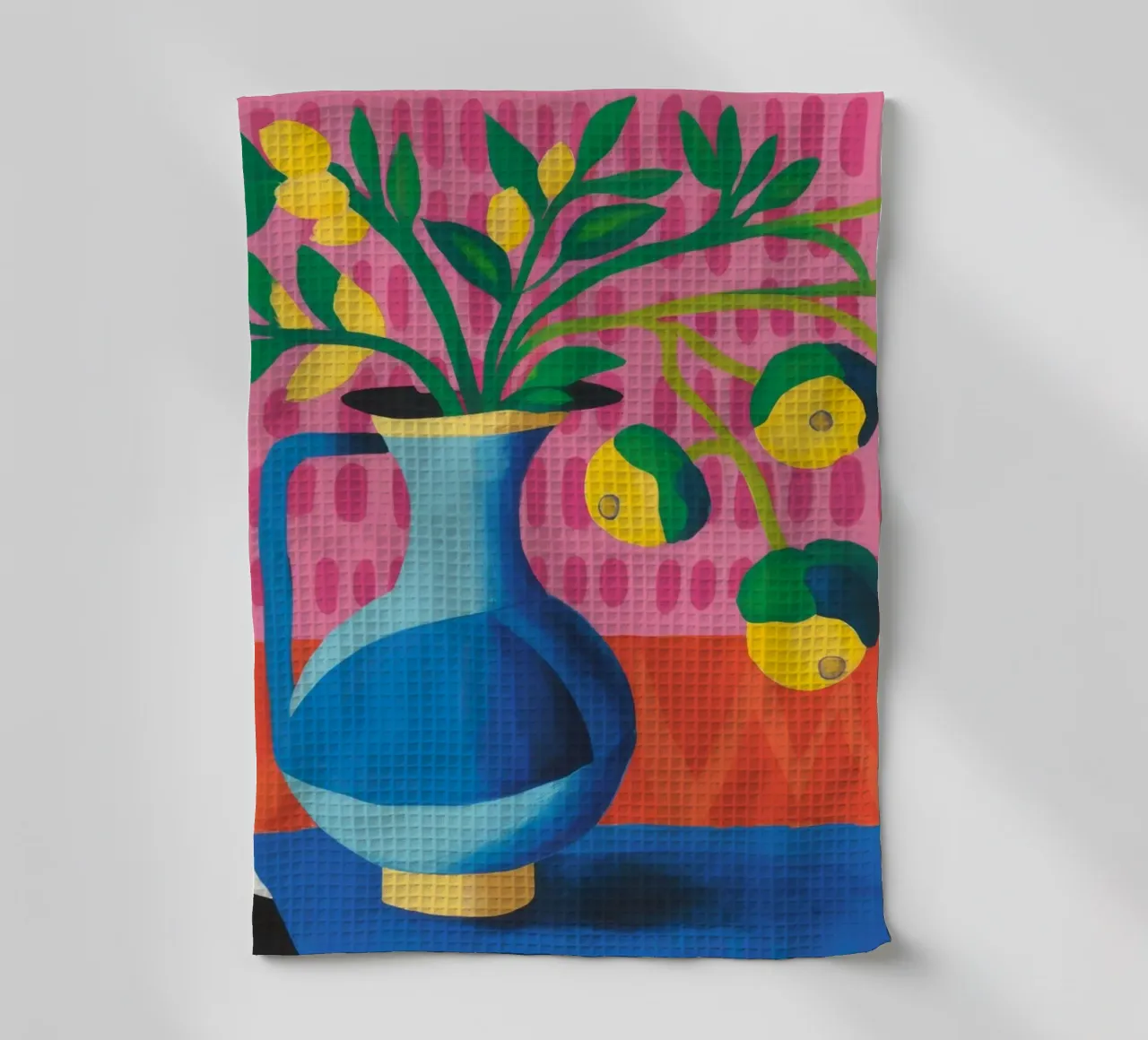 Zig Zag Bloom canovaccio da cucina da Dawn Light