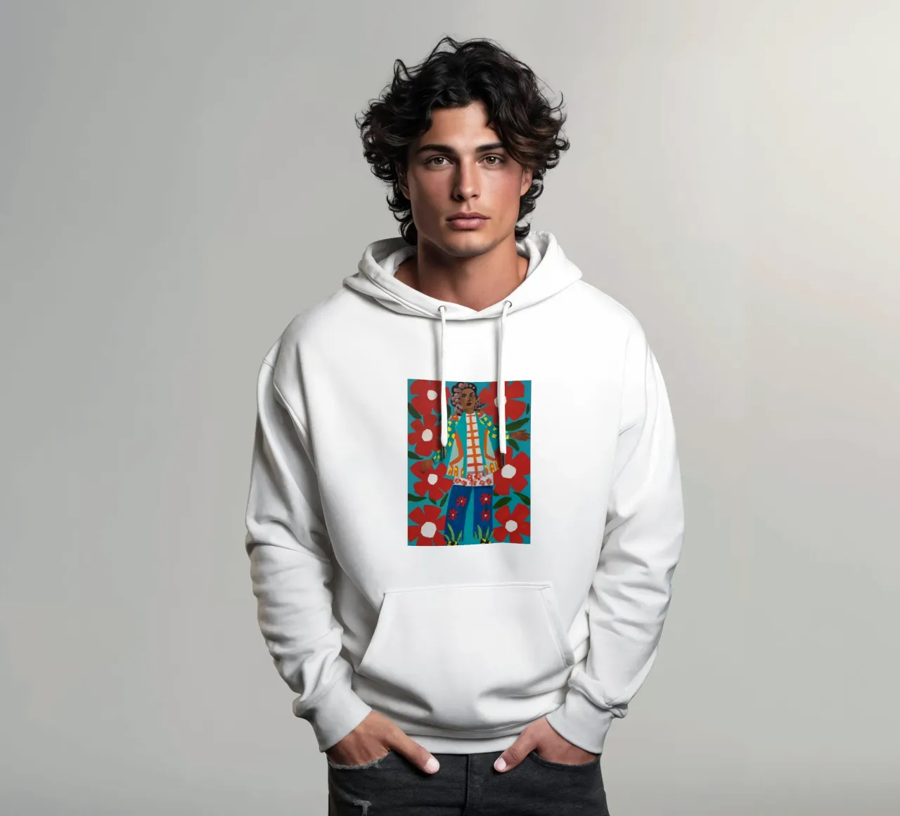 Fiducia nell'abito floreale felpa con cappuccio da Haven Fantasy