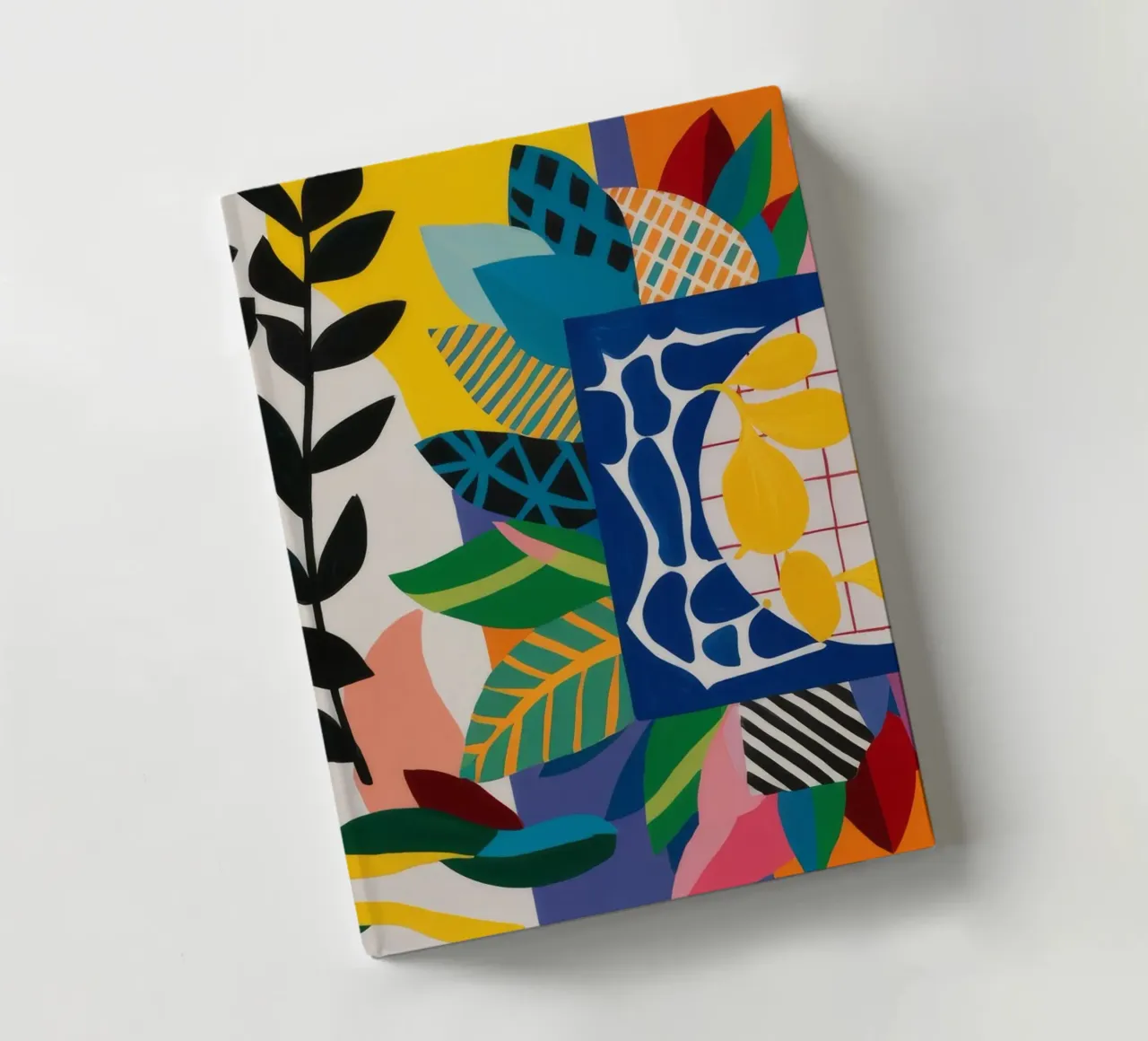 Labyrinth Lemon Plate notebook by Dawn Light