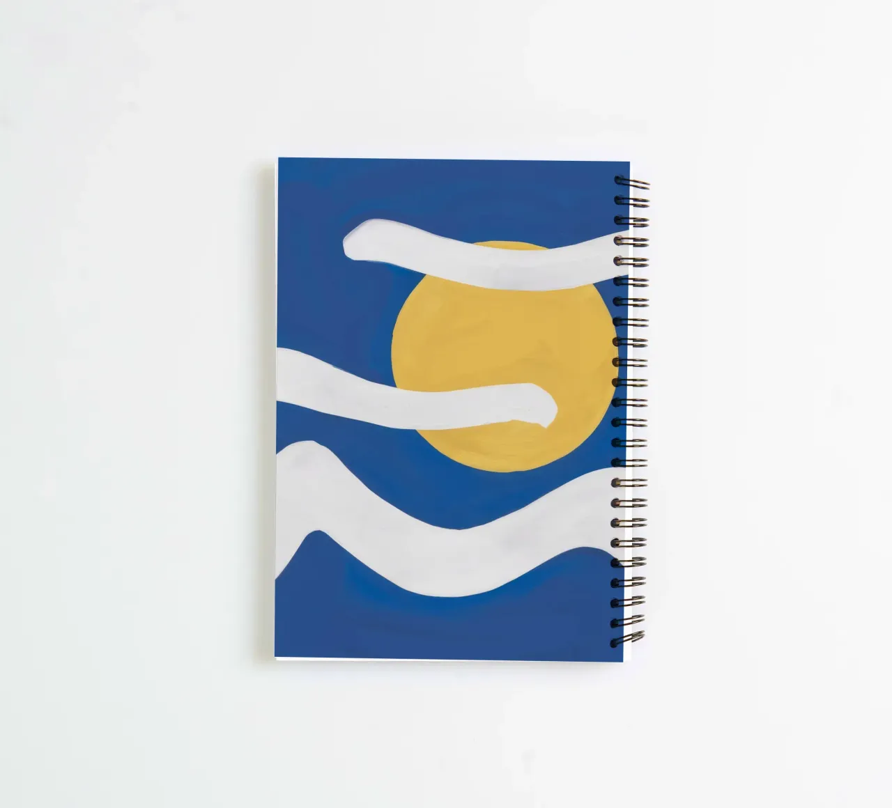 Azure Dream Waves spiral notebook by Dawn Light