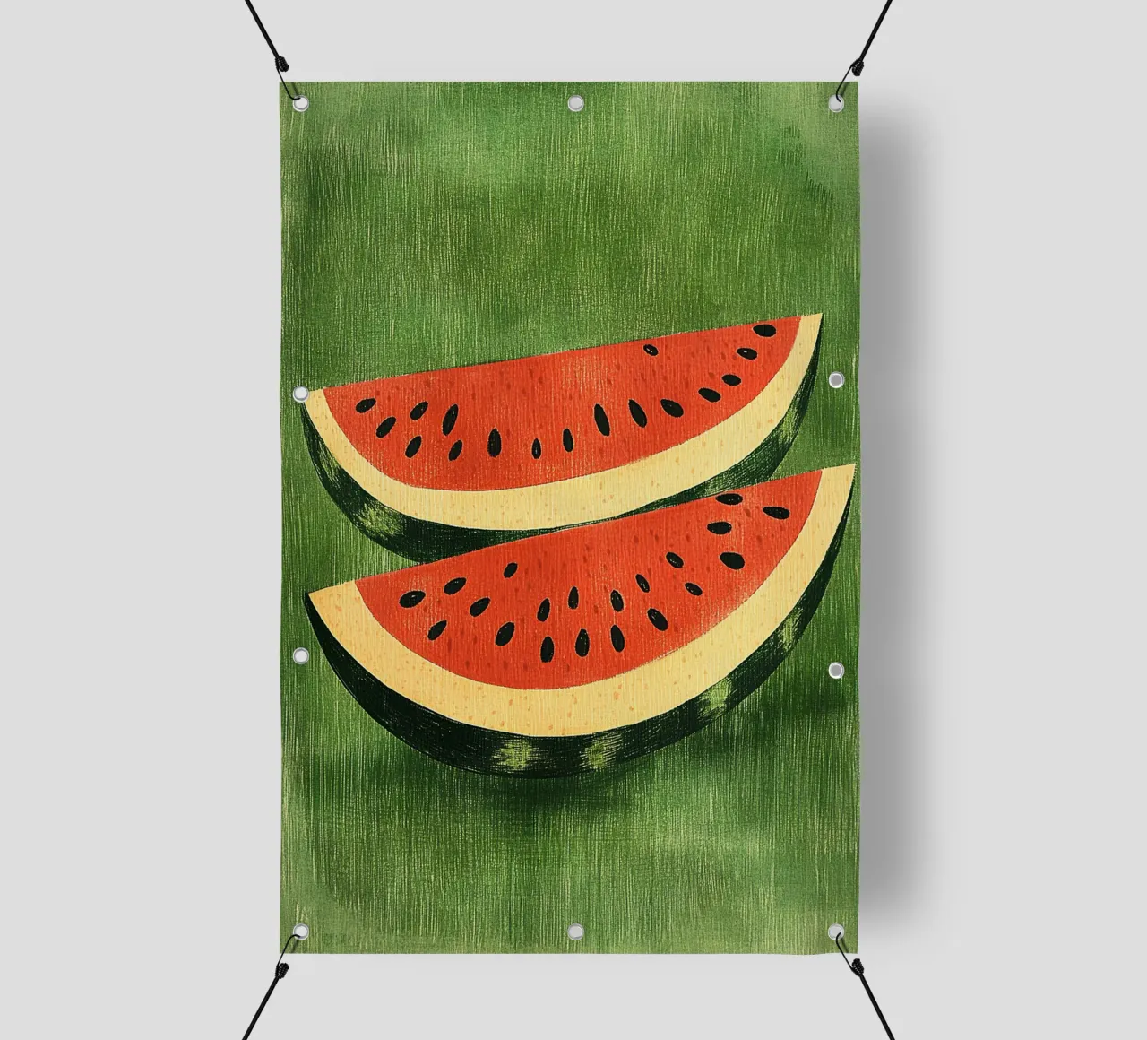 Pastèque bâche pvc de Curious Canvas