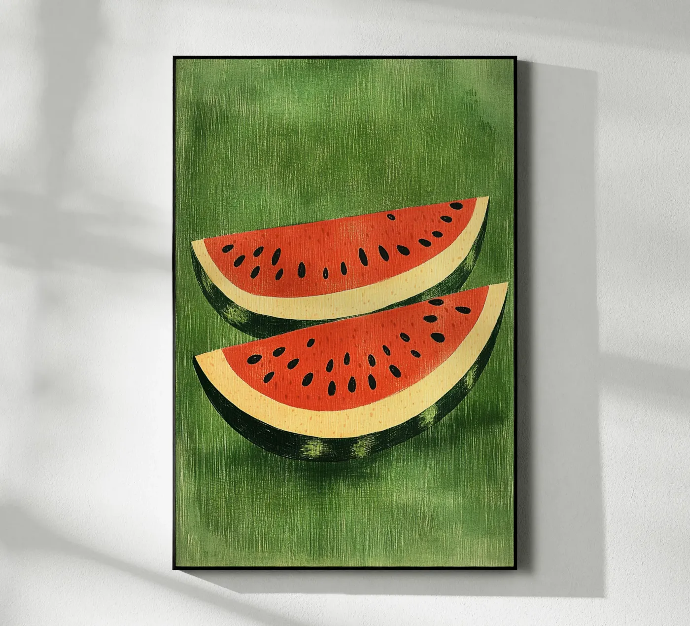 Watermelon acryl van Curious Canvas