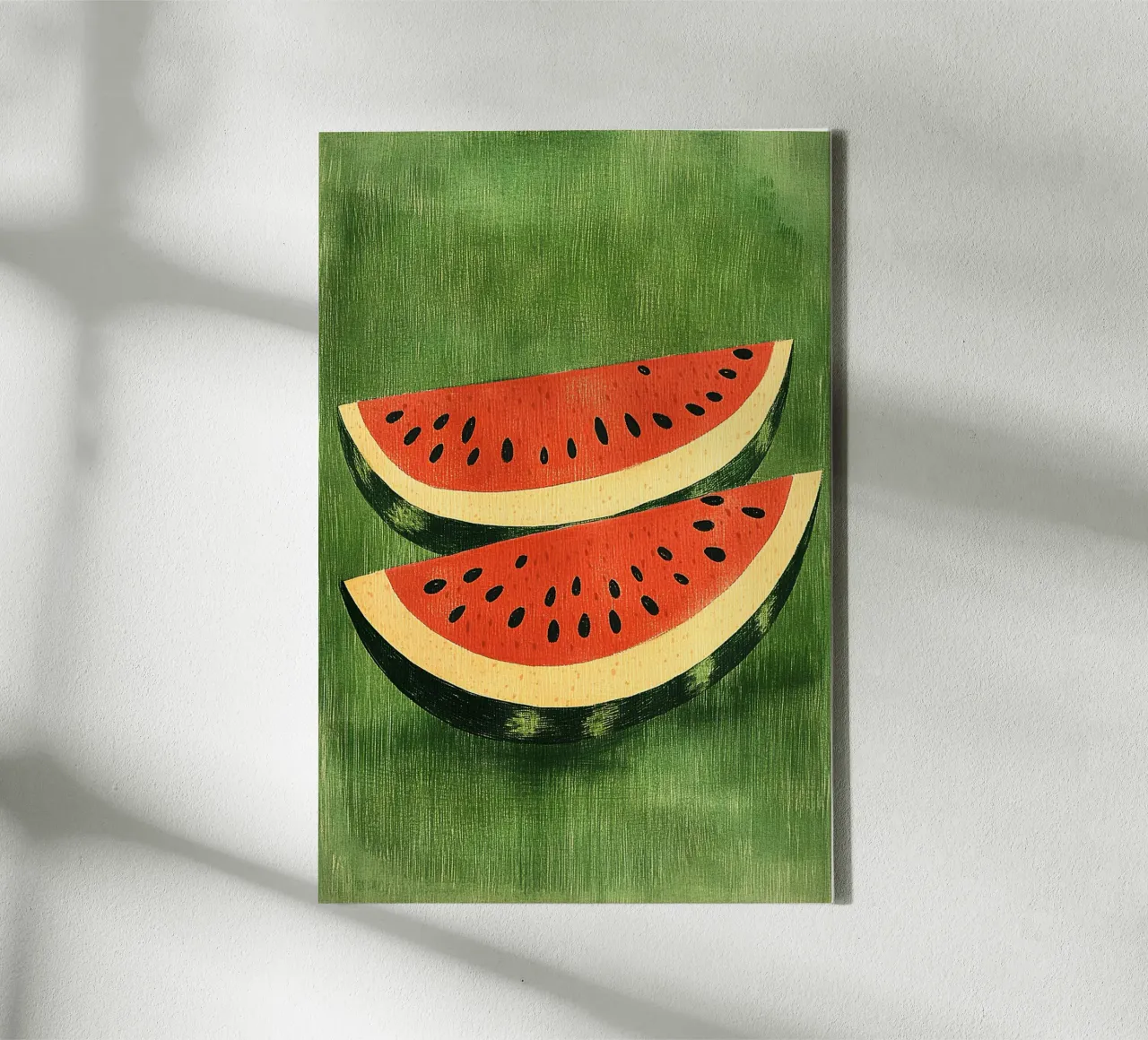 Pastèque toile de Curious Canvas
