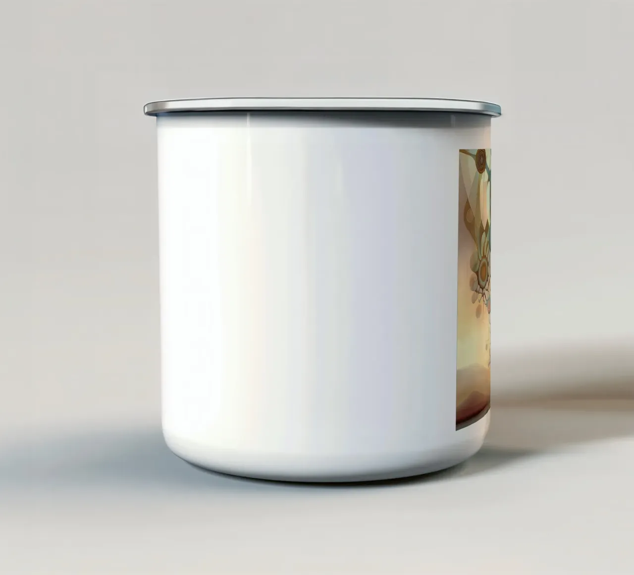 Arte da parete di Imagine tazza in smalto da Imagine