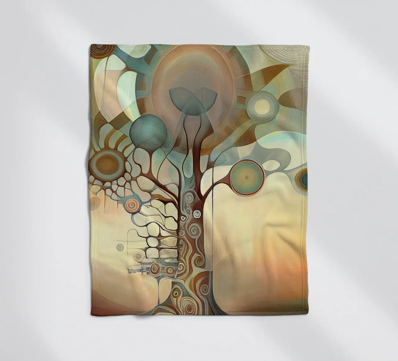 Wall-art by Imagine fleece blanket by Imagine