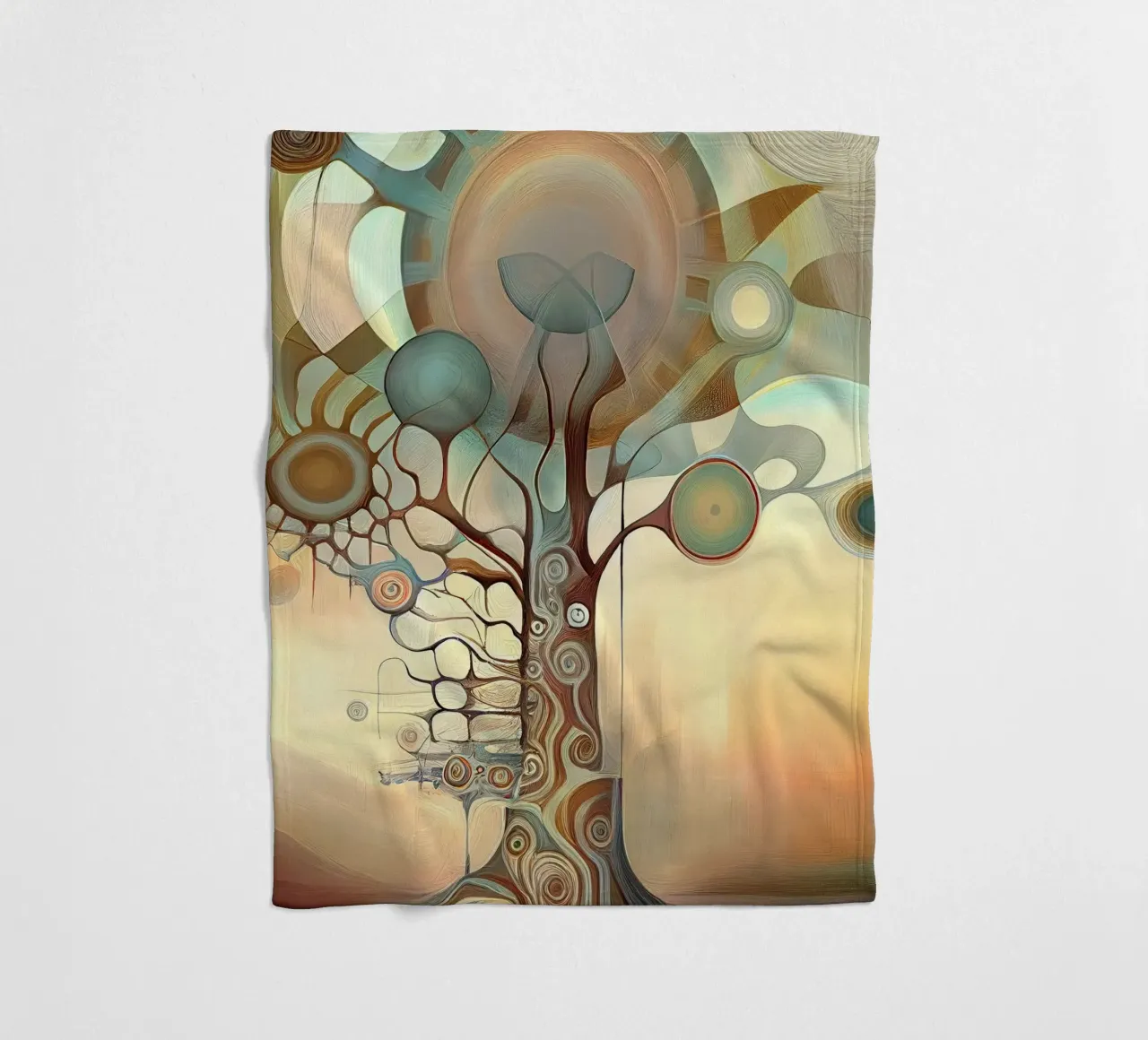 Wall-art by Imagine fleece blanket by Imagine