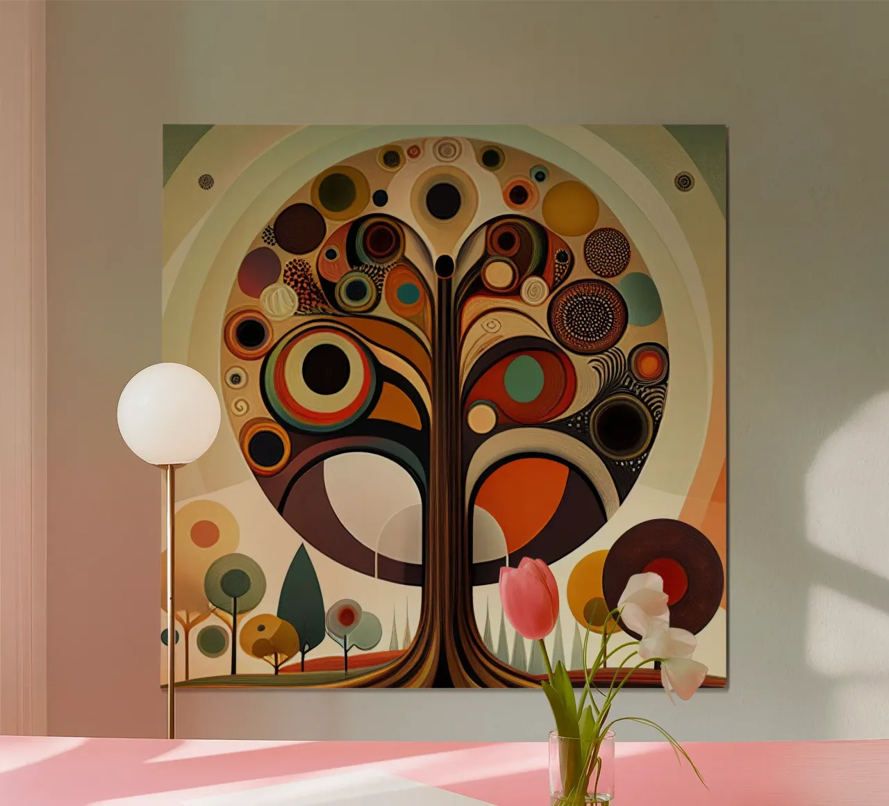 Arte da parete di Imagine poster con telaio in plastica da Imagine