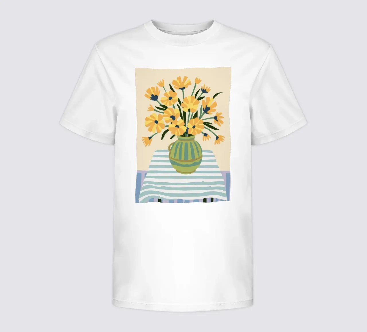 Golden Bloom Serenity kids t-shirt by Dawn Light