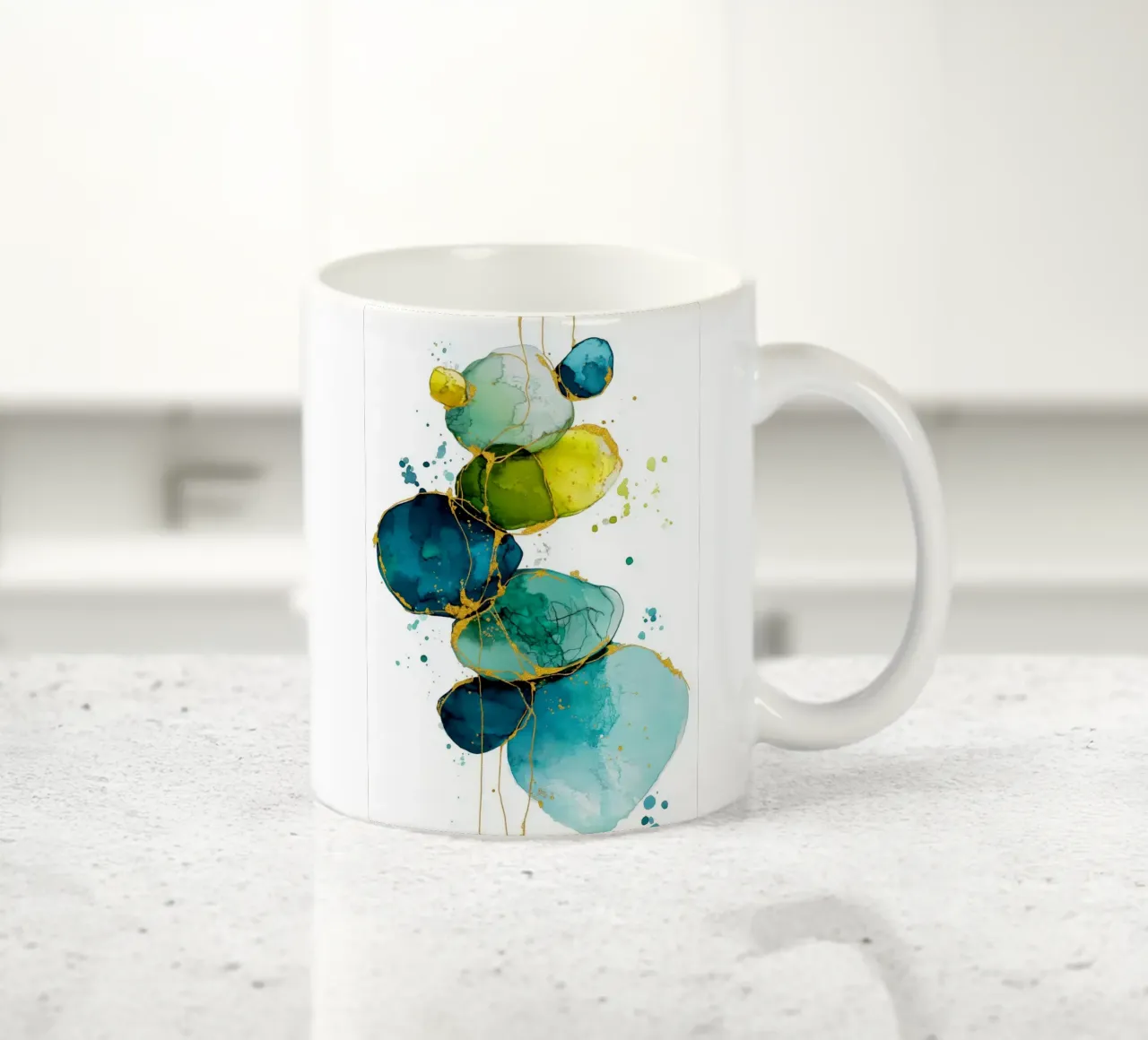 Astrazione n. 5 tazza in ceramica da Justyna Jaszke JBJart