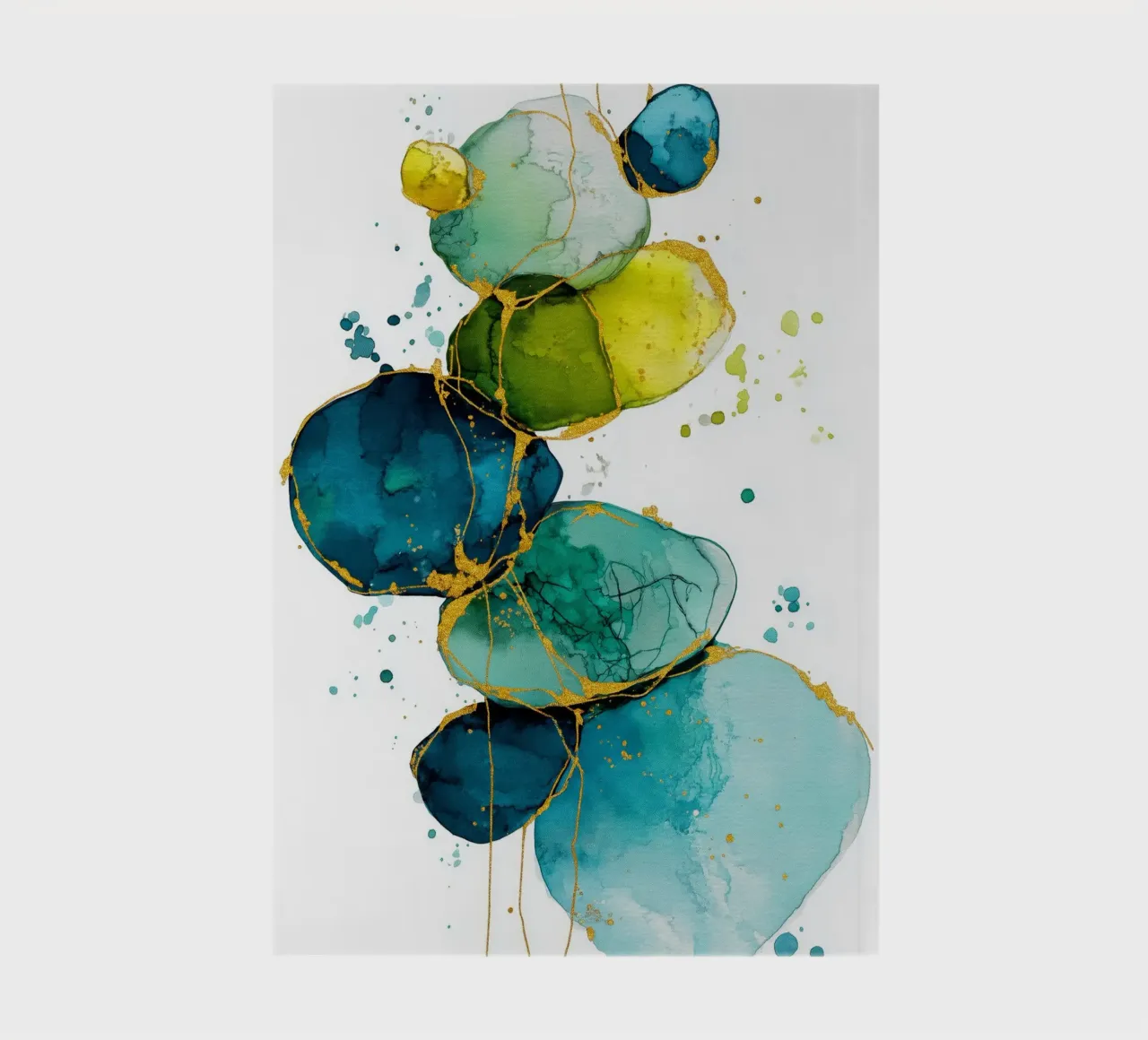 Abstraction no 5 notebook by Justyna Jaszke JBJart