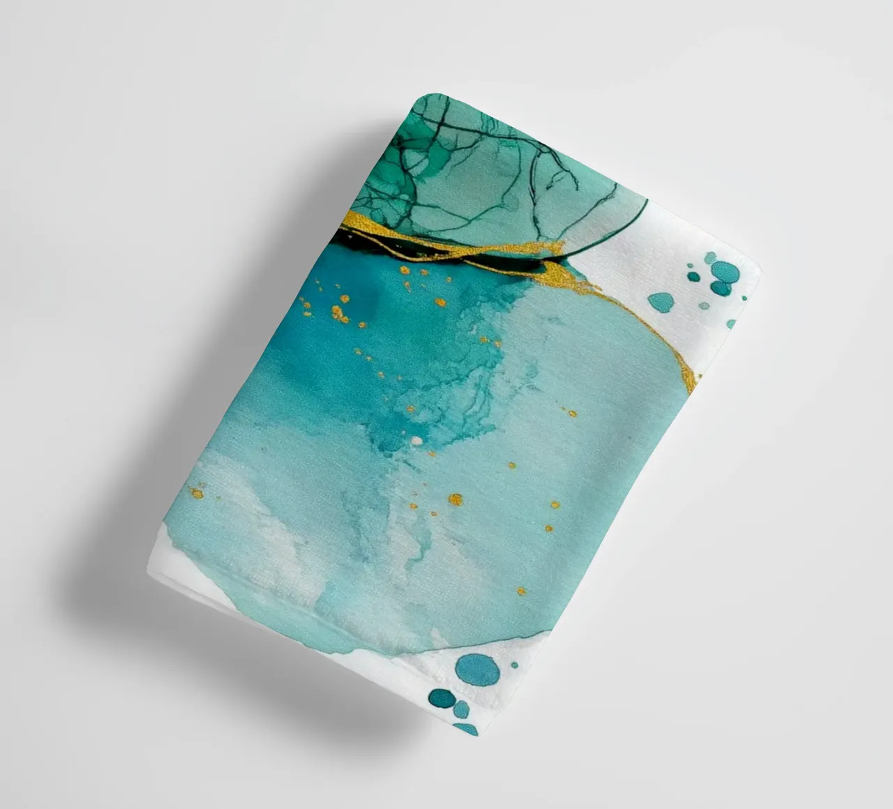 Abstraction no 5 towel by Justyna Jaszke JBJart