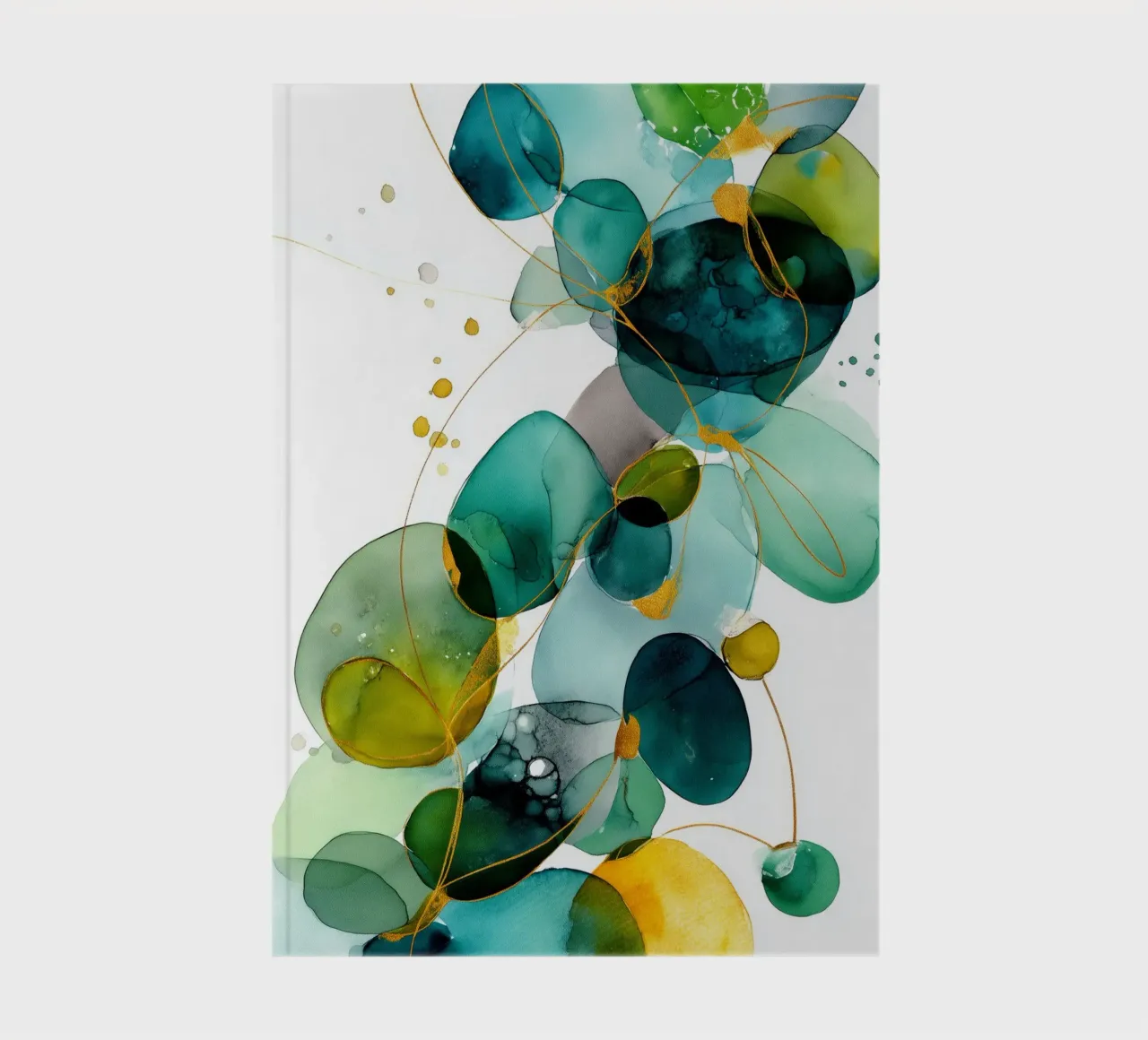 Abstraction no 6 notebook by Justyna Jaszke JBJart