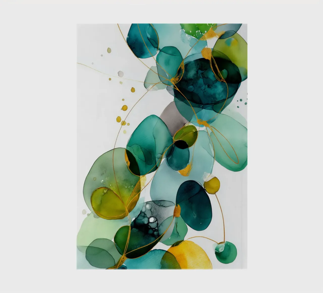 Abstraction no 6 notebook by Justyna Jaszke JBJart