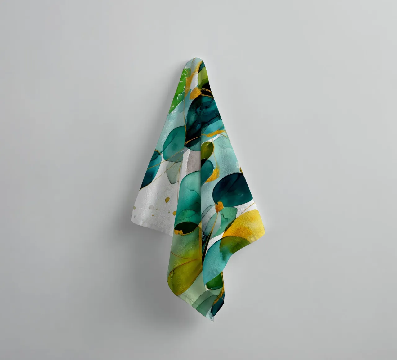 Abstraction no 6 towel by Justyna Jaszke JBJart