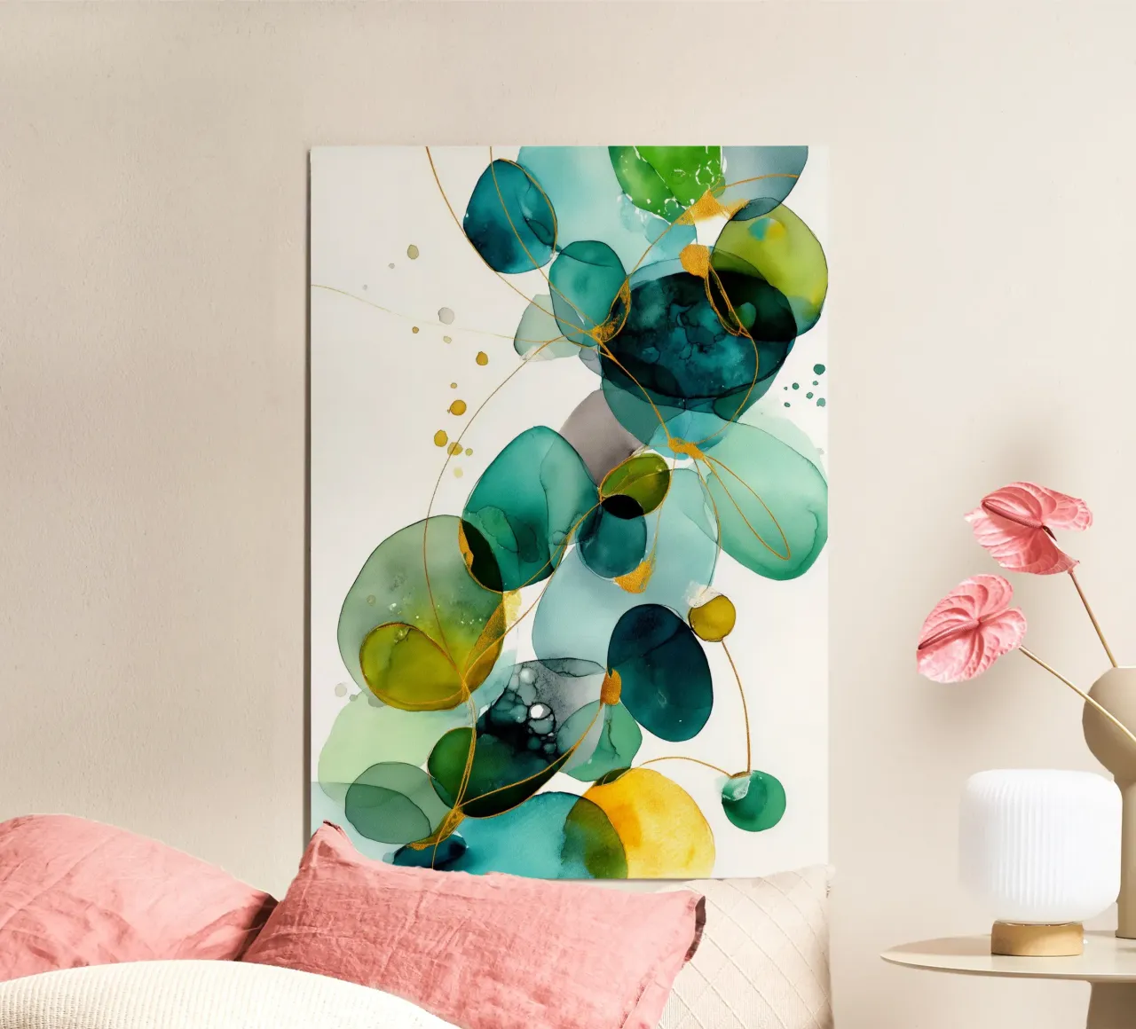 Astrazione n. 6 alluminio dibond da Justyna Jaszke JBJart