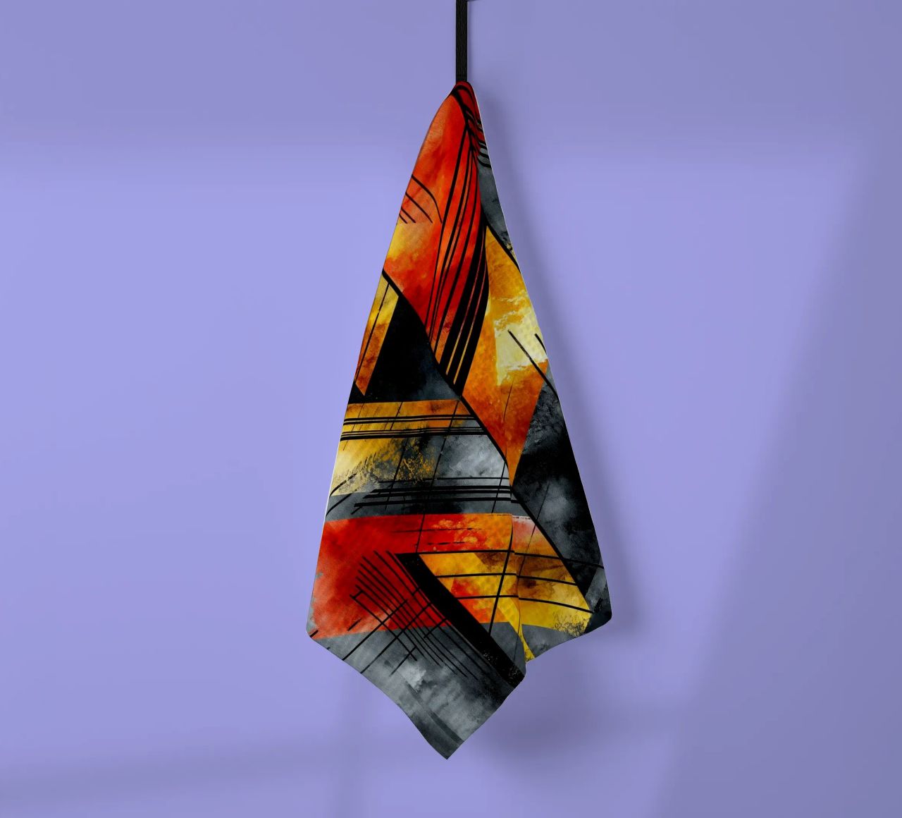 Abstraction no 7 torchon de Justyna Jaszke JBJart