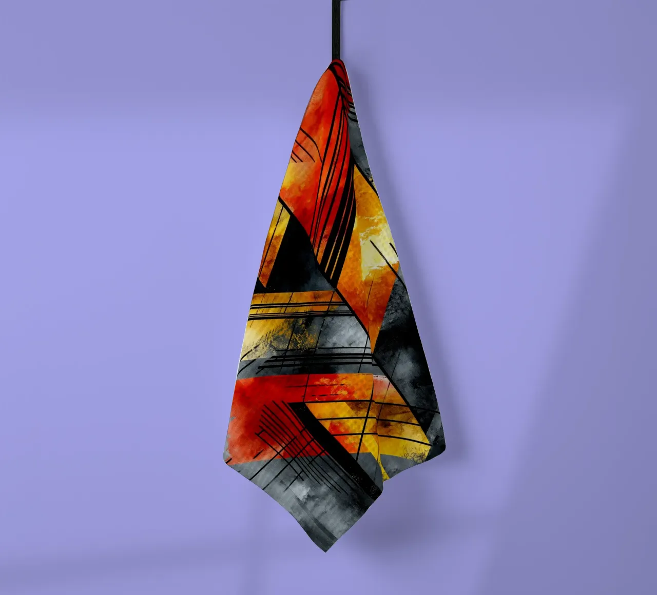 Abstraction no 7 torchon de Justyna Jaszke JBJart