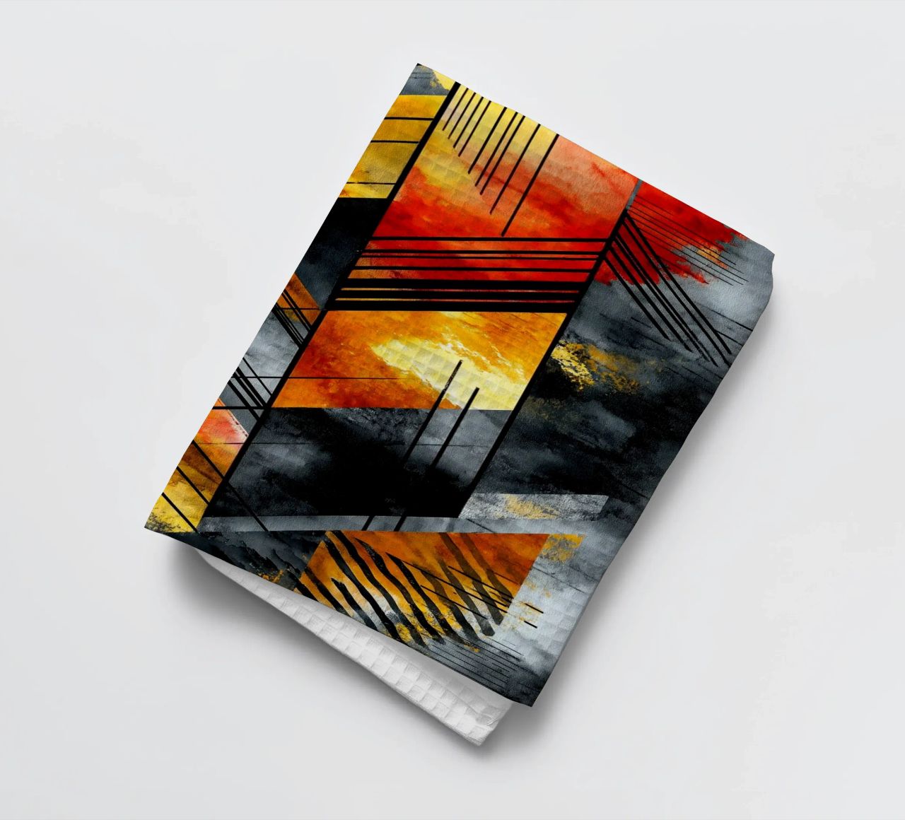 Abstraction no 7 torchon de Justyna Jaszke JBJart