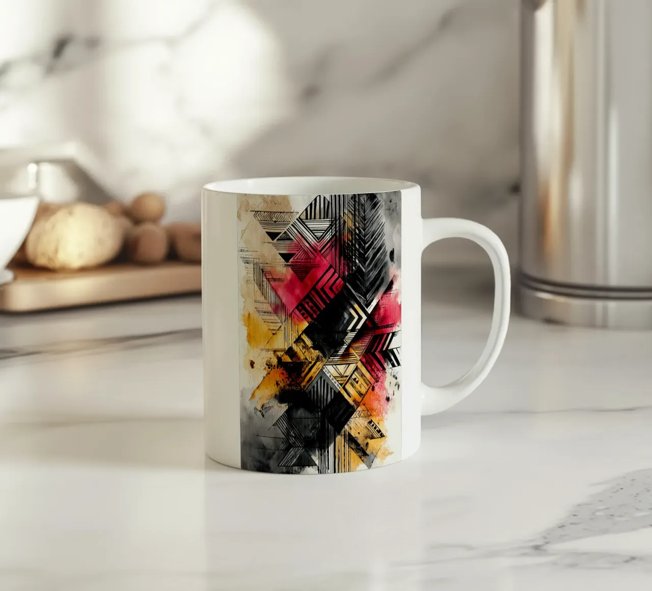 Astrazione n. 8 tazza in ceramica da Justyna Jaszke JBJart