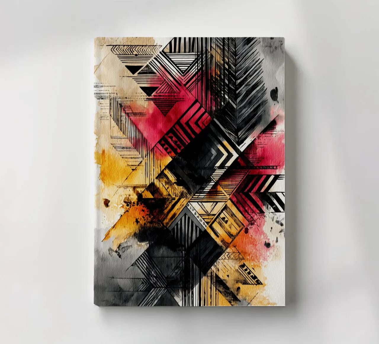 Abstraction no 8 notebook by Justyna Jaszke JBJart