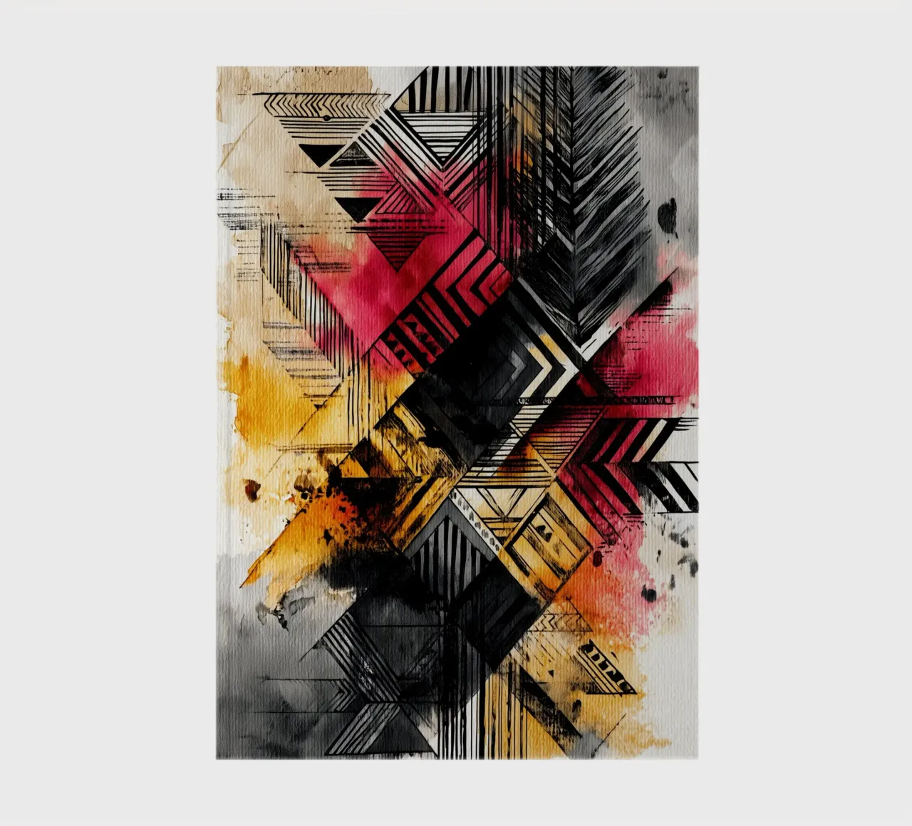 Abstraction no 8 notebook by Justyna Jaszke JBJart