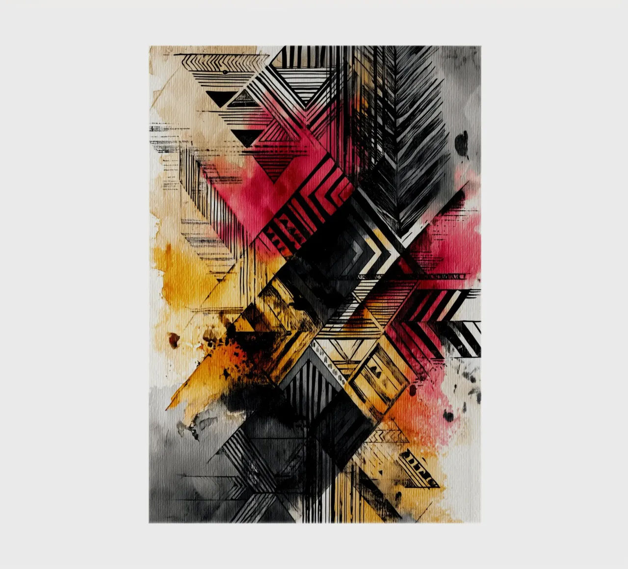 Abstraction no 8 notebook by Justyna Jaszke JBJart