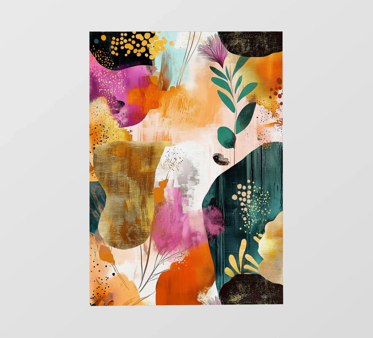 Abstraction no 9 photo wallpaper by Justyna Jaszke JBJart