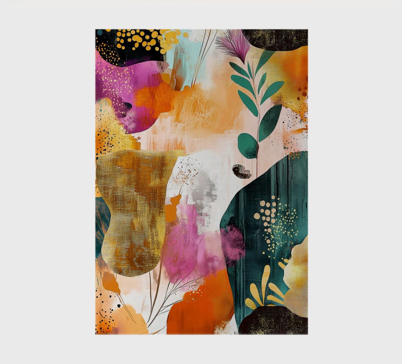 Abstraction no 9 notebook by Justyna Jaszke JBJart