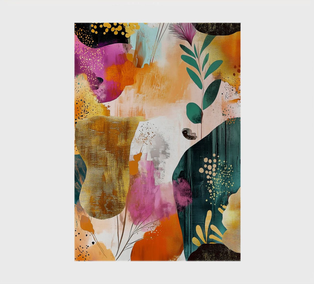 Abstraction no 9 notebook by Justyna Jaszke JBJart