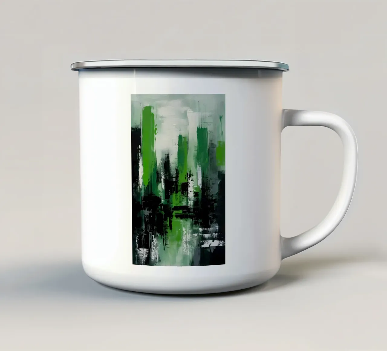 Arte da parete di Imagine tazza in smalto da Imagine