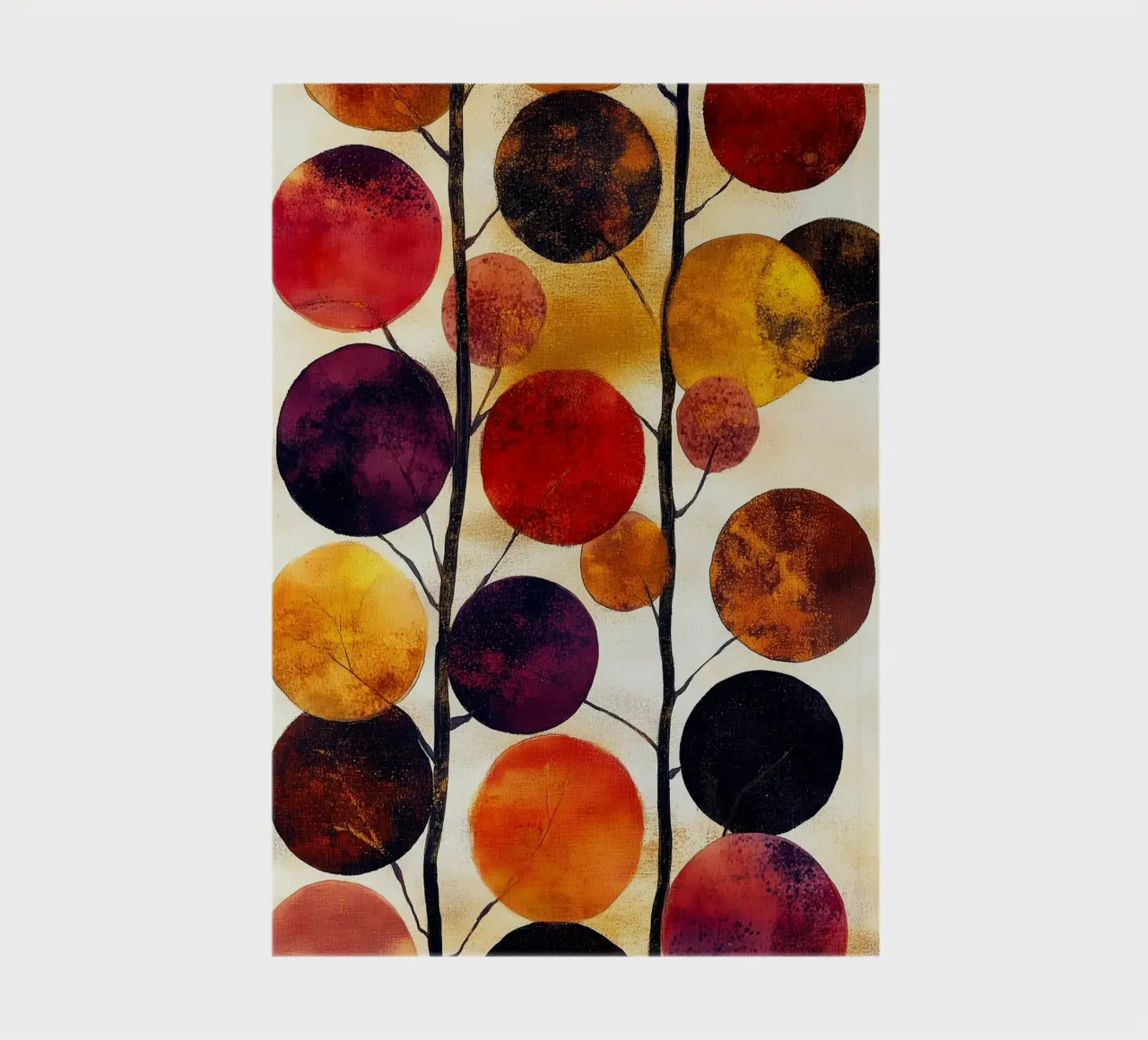 Abstraction no 10 notebook by Justyna Jaszke JBJart