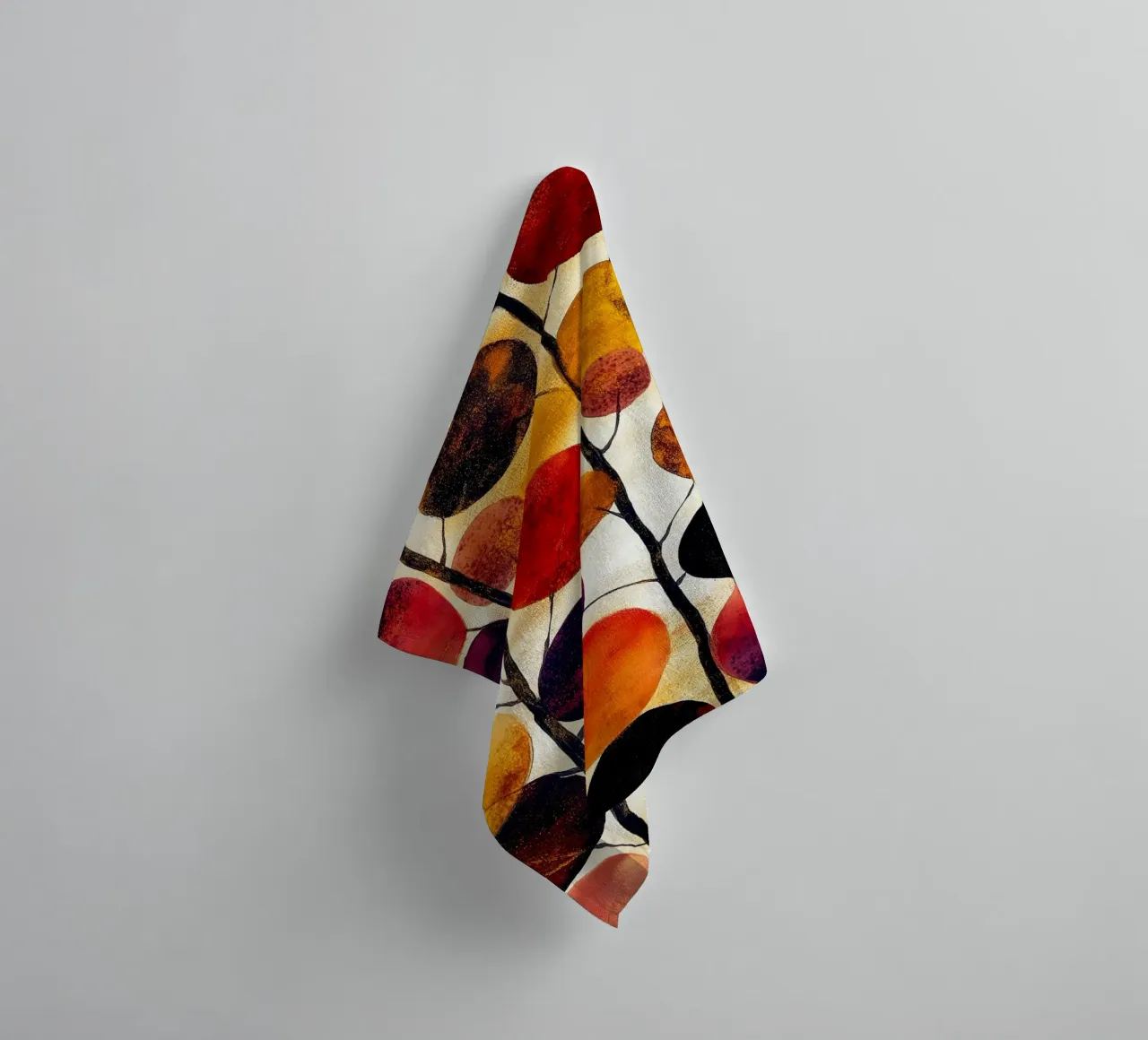 Abstraction no 10 towel by Justyna Jaszke JBJart