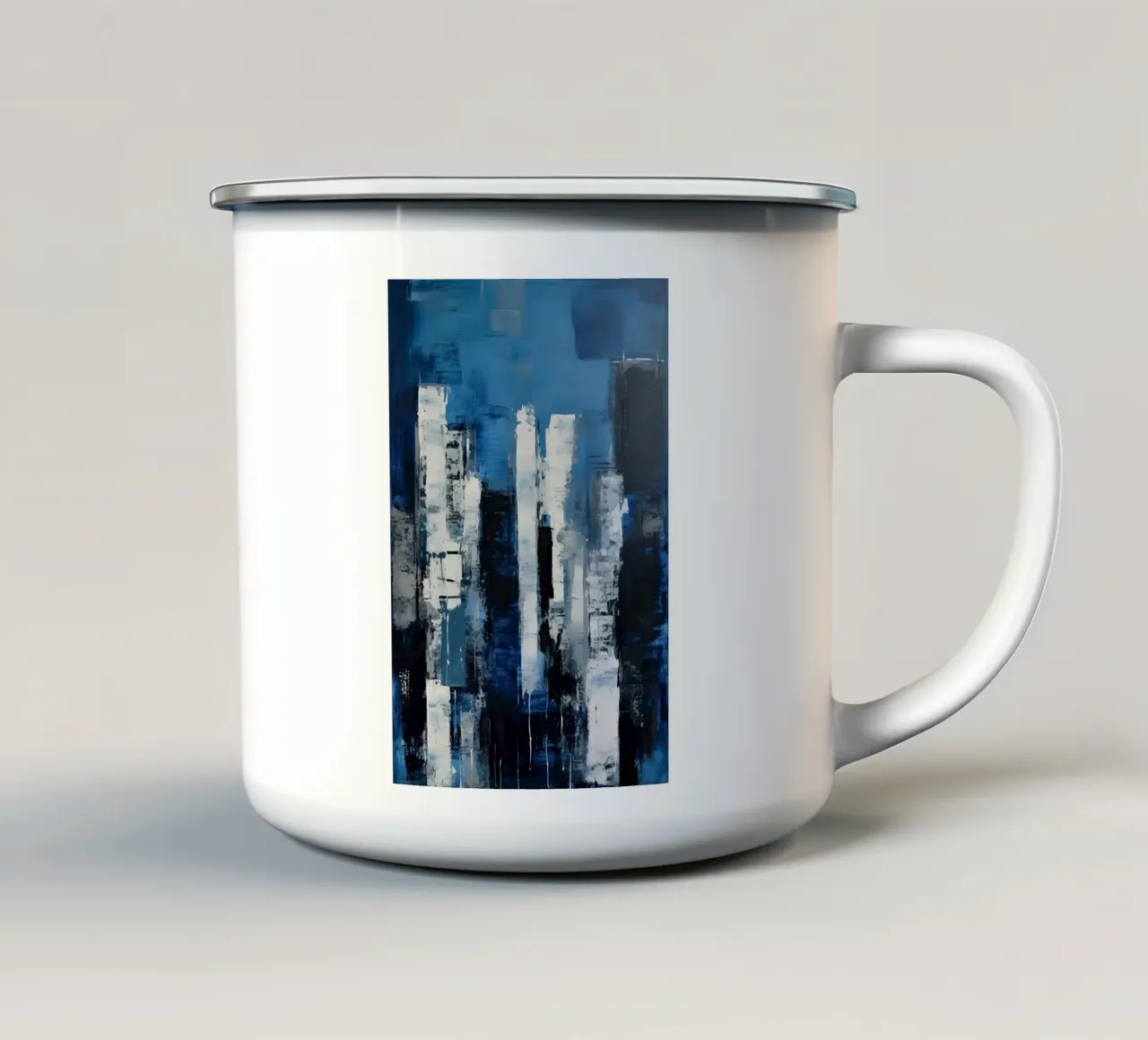 Arte da parete di Imagine tazza in smalto da Imagine
