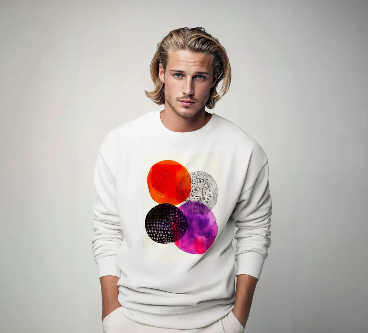 Astrazione n. 11 felpa da Justyna Jaszke JBJart