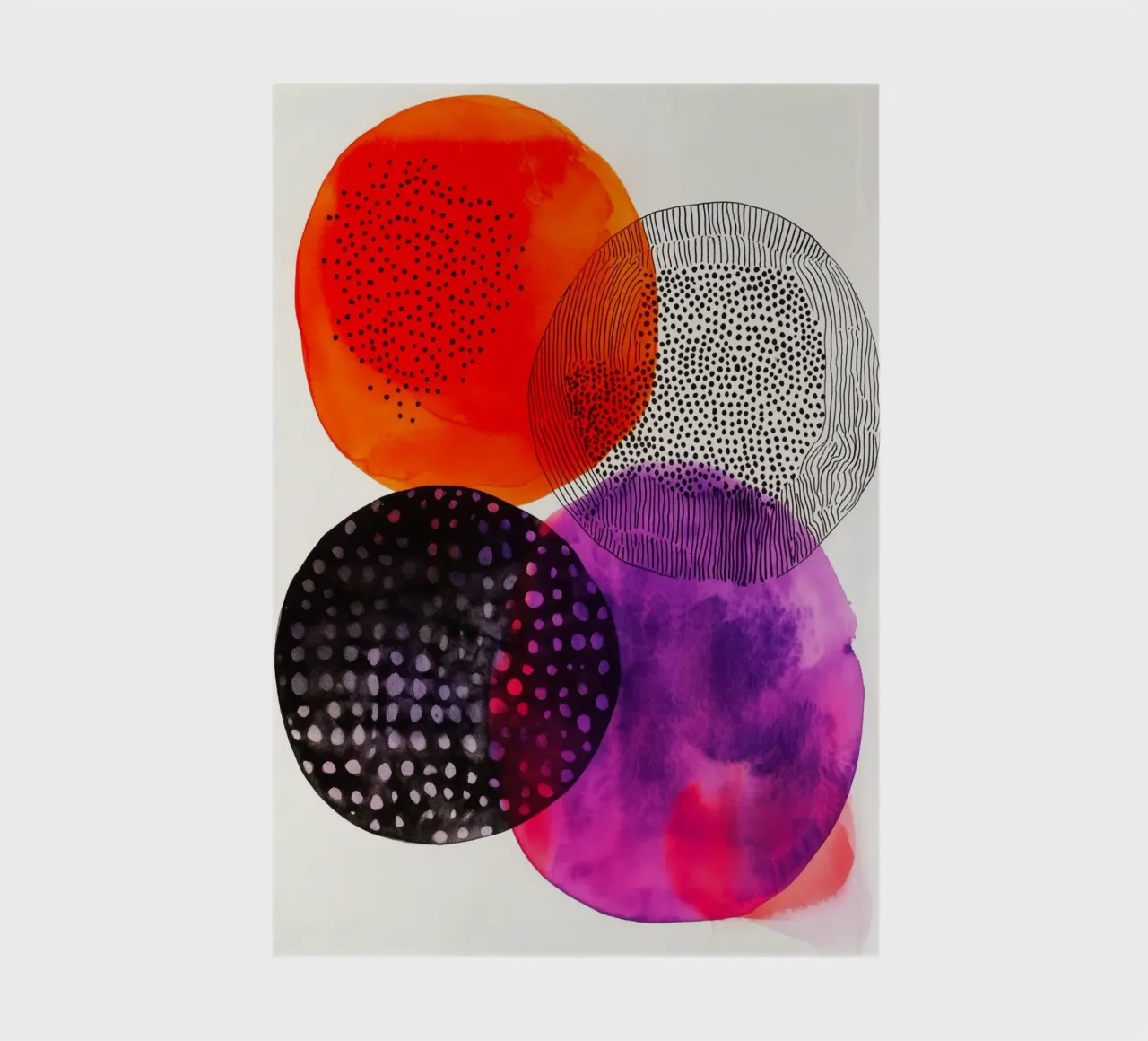 Abstraction no 11 carnet de notes de Justyna Jaszke JBJart