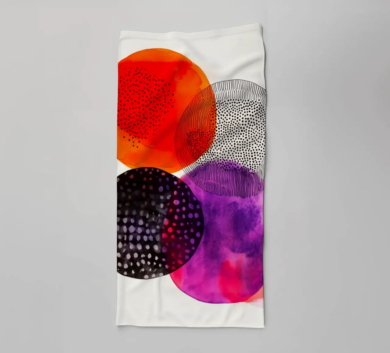 Abstraction no 11 serviette de bain de Justyna Jaszke JBJart