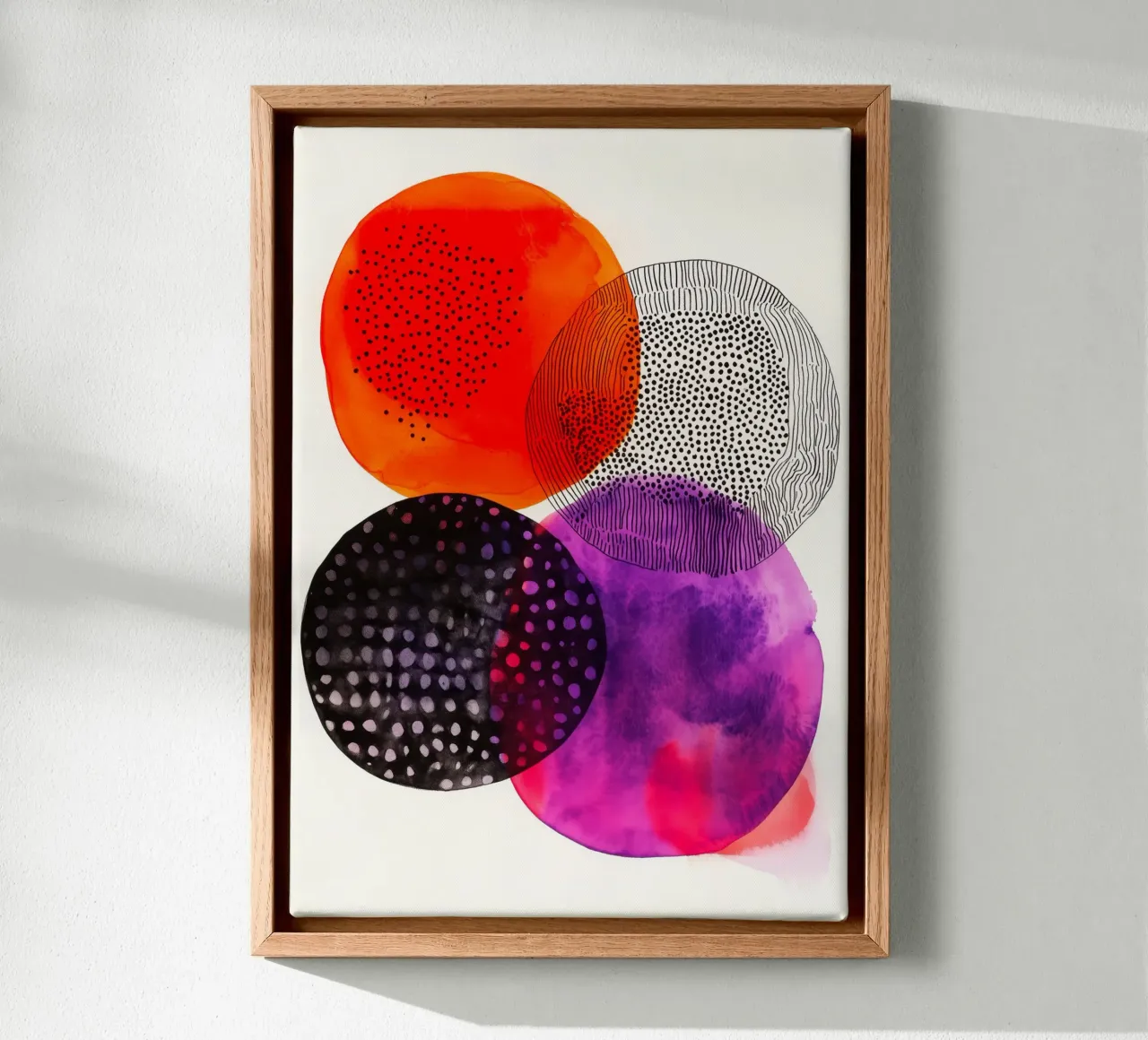 Abstraction no 11 canvas by Justyna Jaszke JBJart