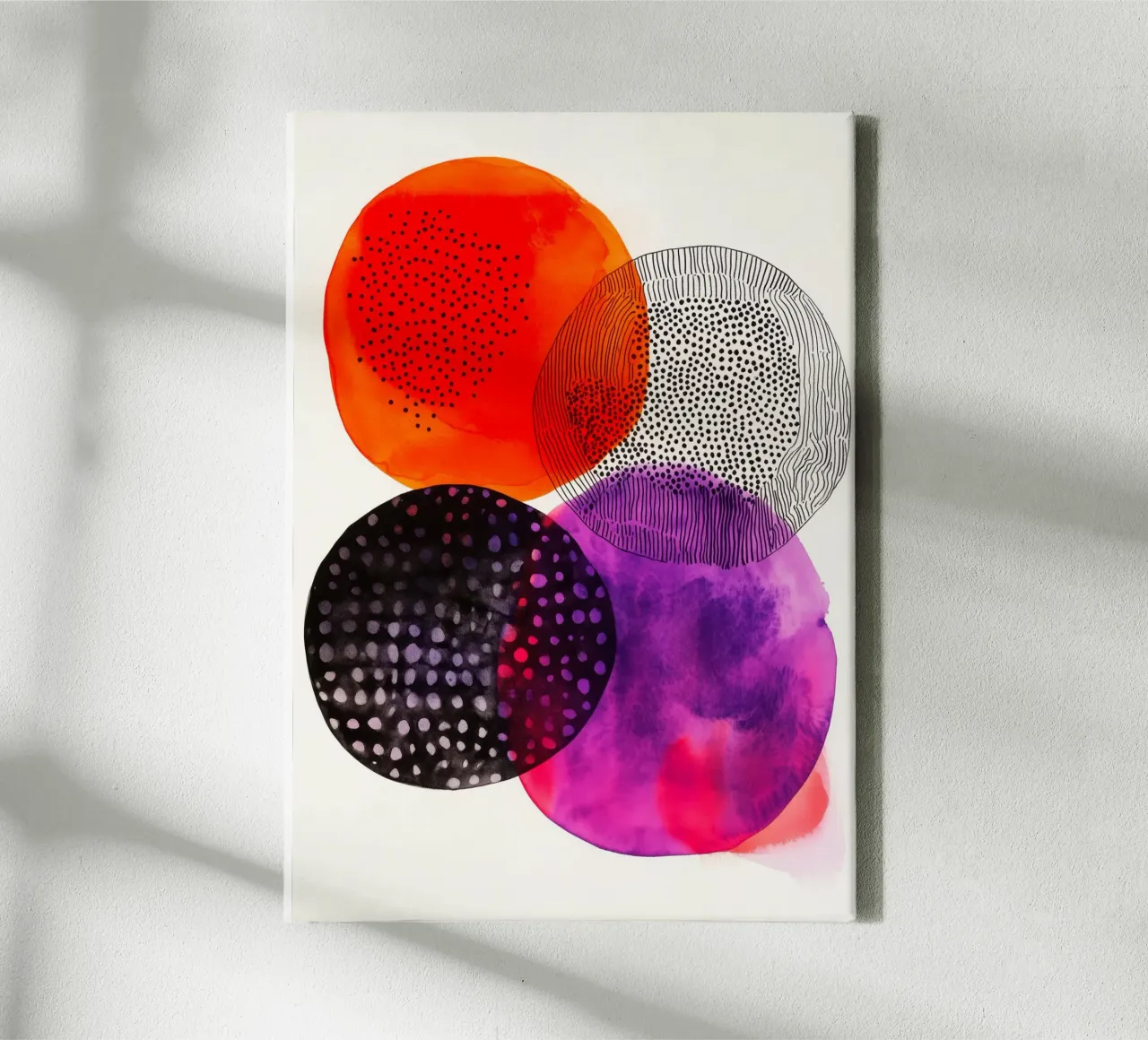 Abstraction no 11 canvas by Justyna Jaszke JBJart