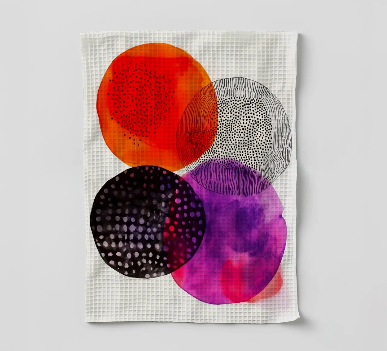 Abstraction no 11 torchon de Justyna Jaszke JBJart