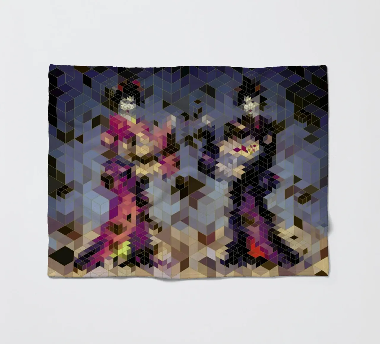 Two Geishas coperta in pile da Angelo Cerantola
