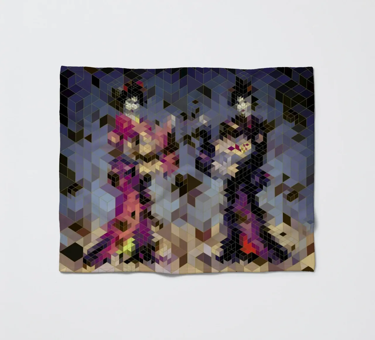 Two Geishas coperta in pile da Angelo Cerantola