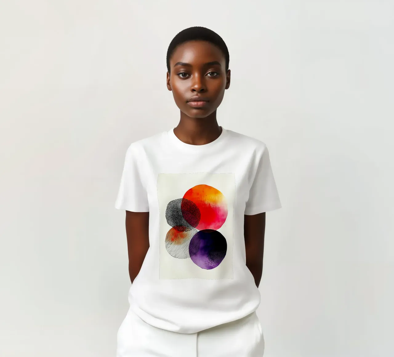 Astrazione n. 12 t-shirt da Justyna Jaszke JBJart