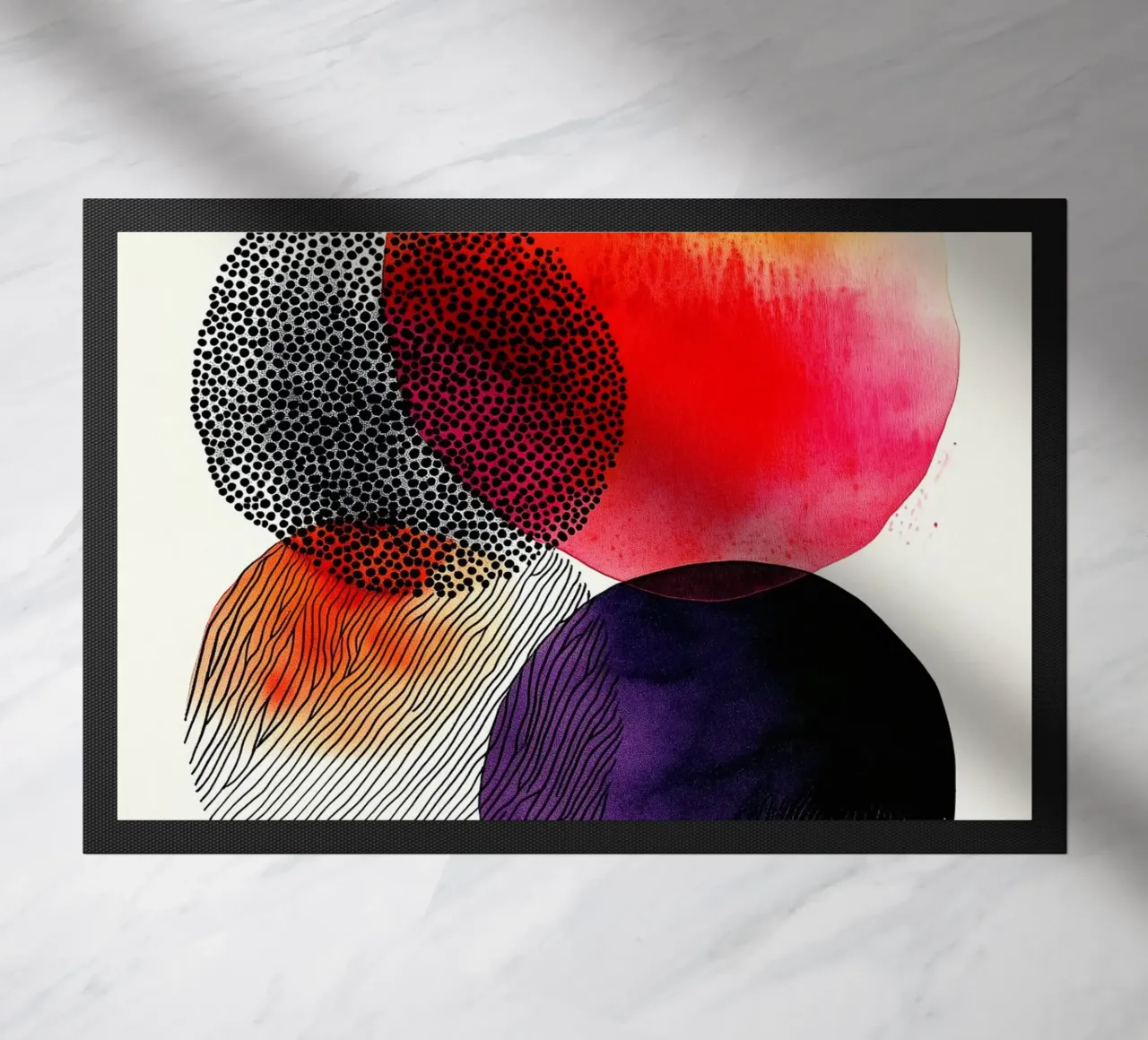 Astrazione n. 12 zerbino da Justyna Jaszke JBJart