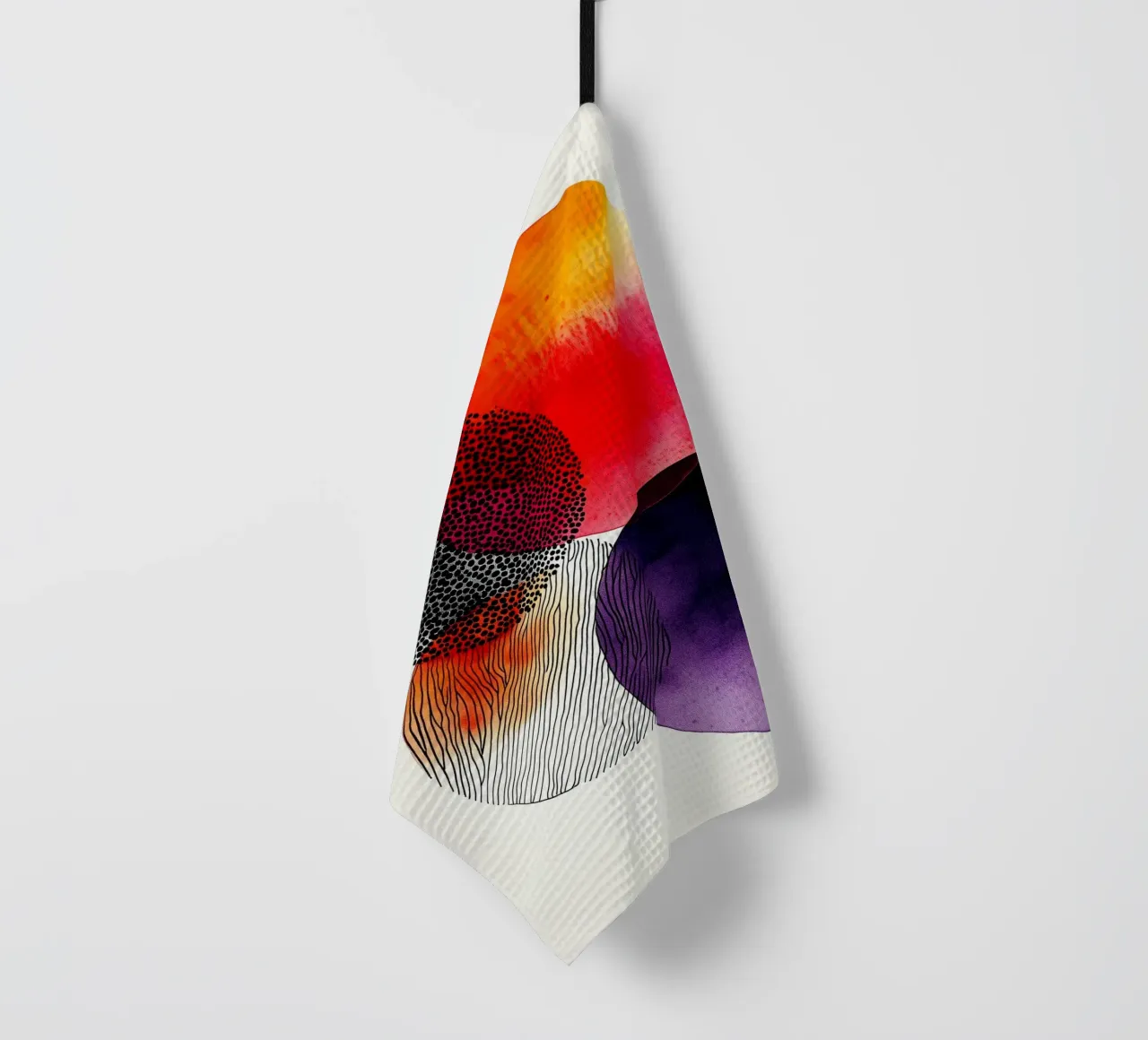 Abstraction no 12 torchon de Justyna Jaszke JBJart