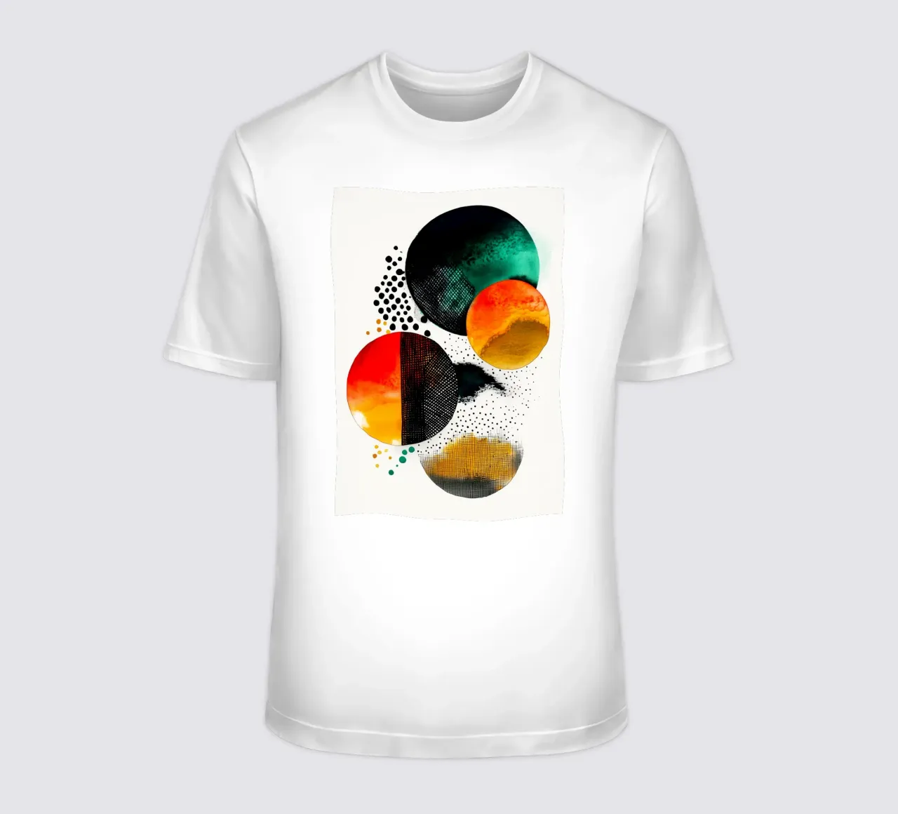 Abstraction no 13 t-shirt by Justyna Jaszke JBJart