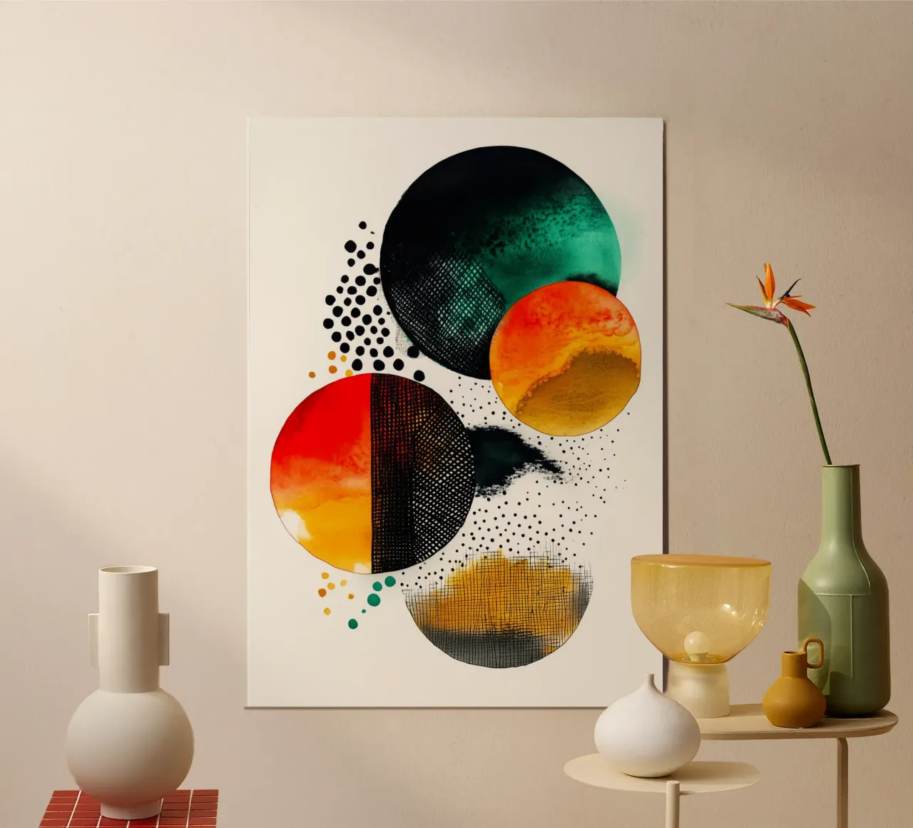 Astrazione n. 13 alluminio dibond da Justyna Jaszke JBJart