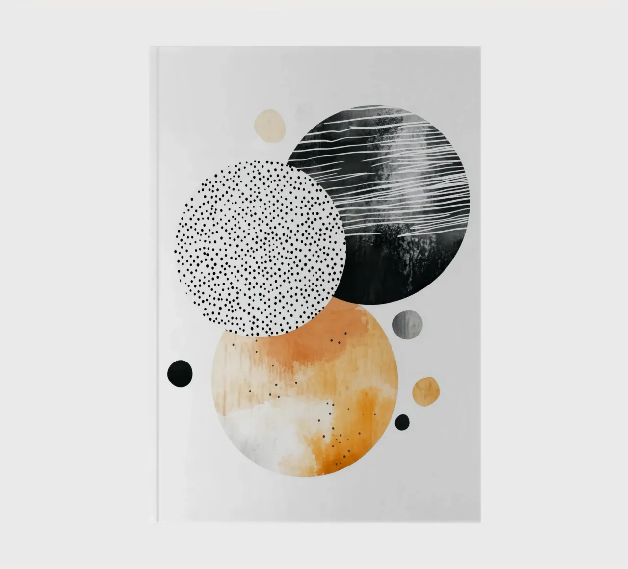Abstraction no 14 notebook by Justyna Jaszke JBJart