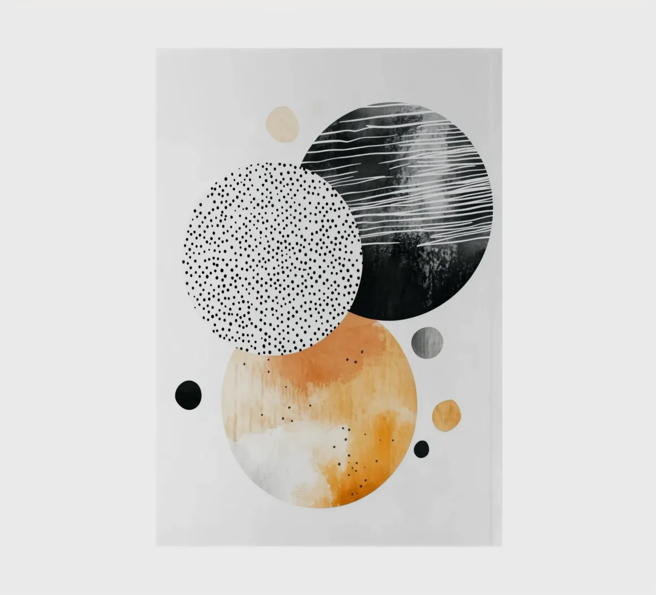 Abstraction no 14 notebook by Justyna Jaszke JBJart