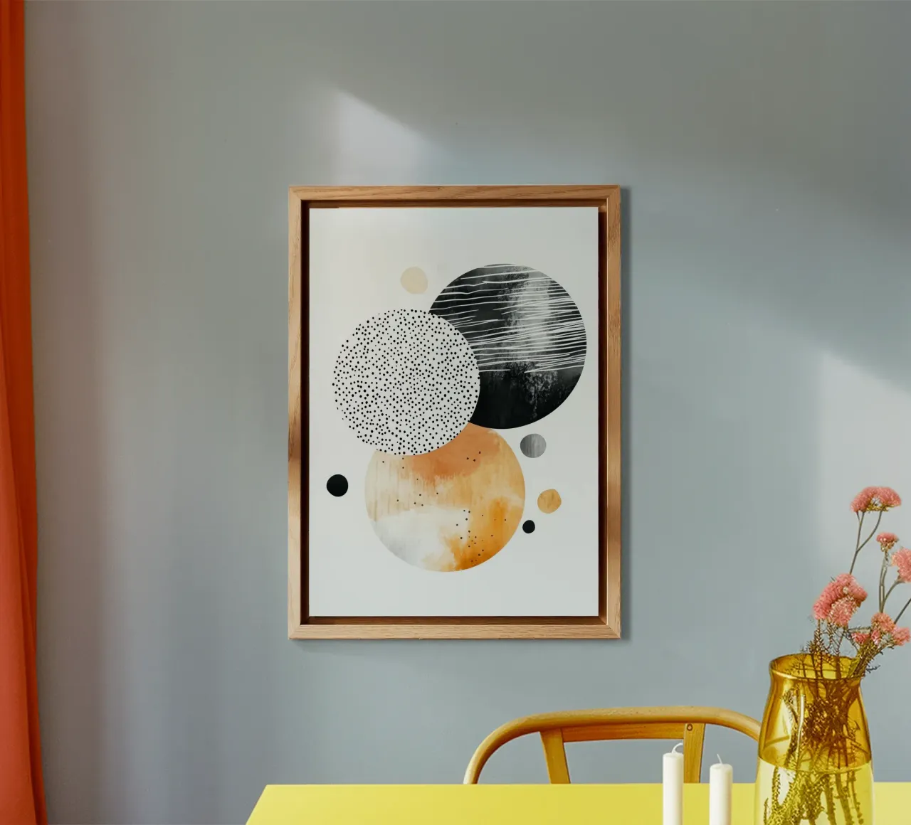 Abstraction no 14 forex plate by Justyna Jaszke JBJart